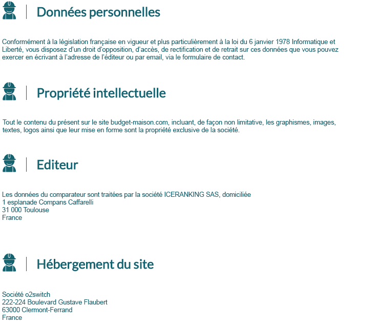 nos mentions légales